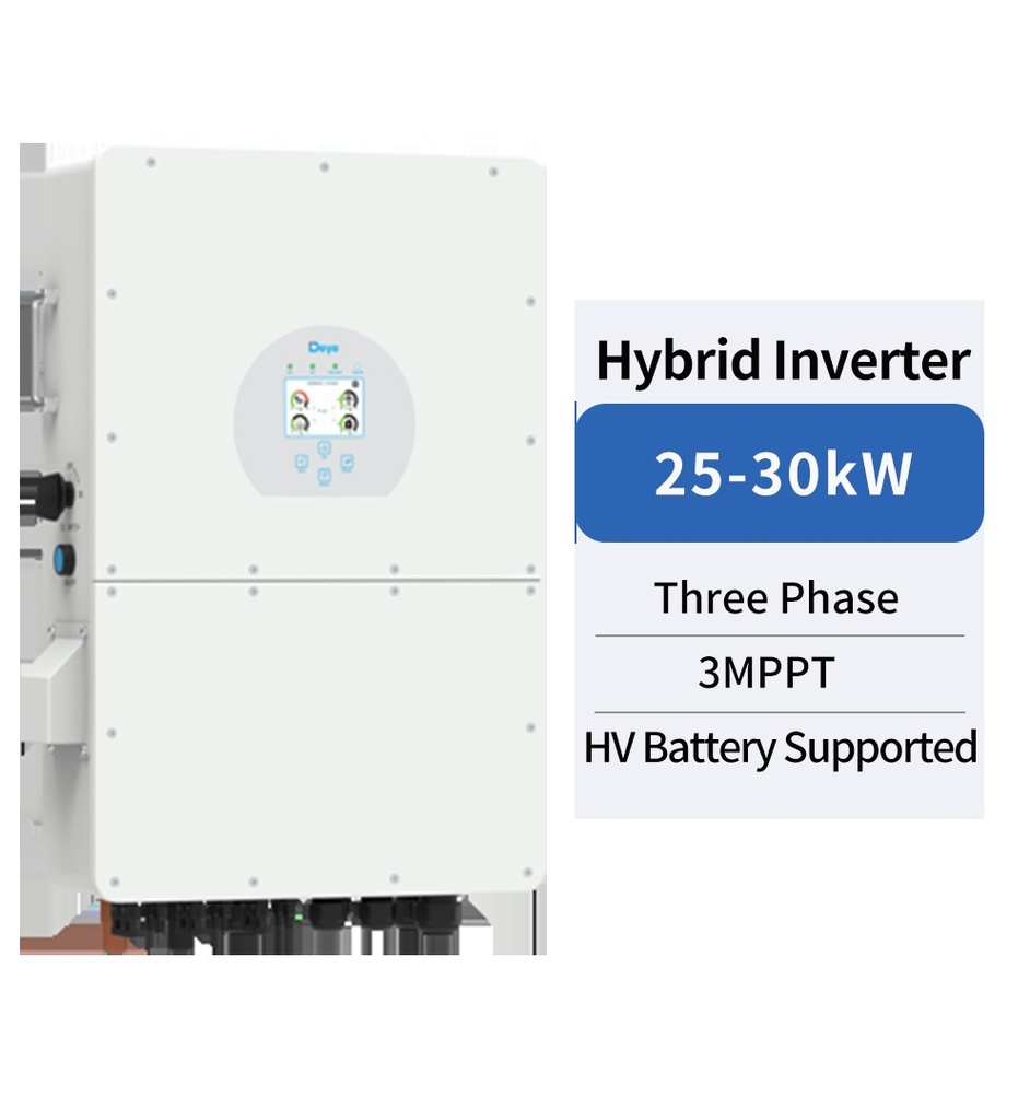 DEYE-EU High Voltage Hybrid Inverter Three Phase 30kW SG02