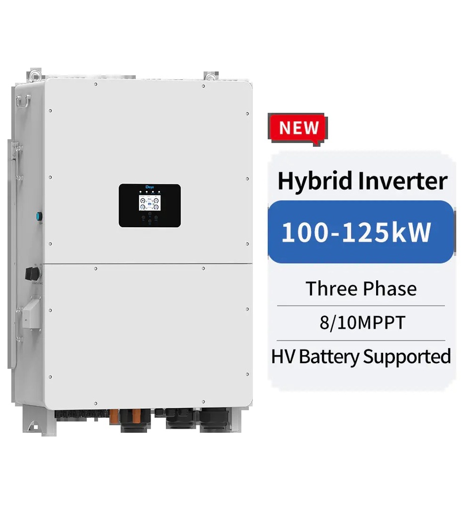 DEYE-EU High Voltage Hybrid Inverter Three Phase 125kW SG02